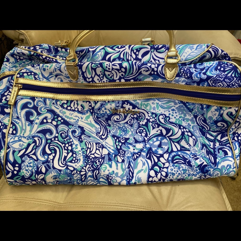 Lilly Pulitzer Weekender bag 60 animals print